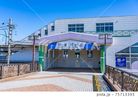 埼玉の都市風景 鷲宮駅西口周辺の風景 75713393