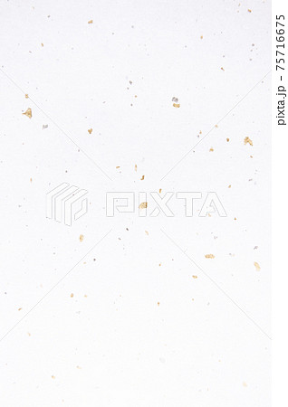 【和紙イメージ】金銀振り和紙。金や銀の細かな箔や切箔を散らした高級感と華やかさがある高級和紙。 75716675