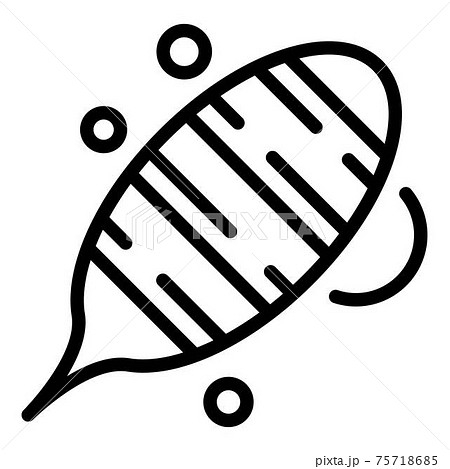 Cocoon icon, outline style 75718685
