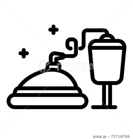 Clinic anesthesia icon, outline style 75718706