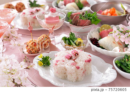 お花見ランチ お花見御膳 さくら御膳 桜御膳 おうちでお花見 お花見ランチ お花見御膳 さくら御膳 桜御膳 おうちでお花見 75720605