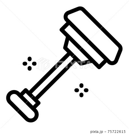 Beauty piercing icon, outline style Beauty piercing icon, outline style 75722615