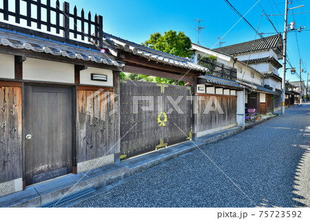 寺内町　富田林の町並み　 75723592