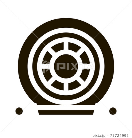 Evacuation Tool Icon Vector Glyph Illustration 75724992