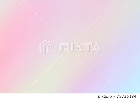 レインボーカラーの抽象的背景 緩やかなライン・流れ レインボーカラーの抽象的背景 緩やかなライン・流れ 75725134