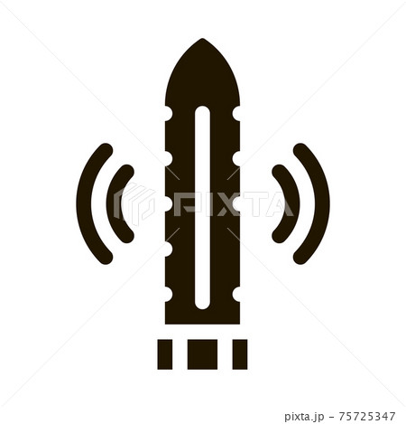 Vibro Dildo Toy Icon Vector Glyph Illustration Vibro Dildo Toy Icon Vector Glyph Illustration 75725347