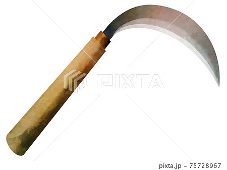 鎌のイラスト素材