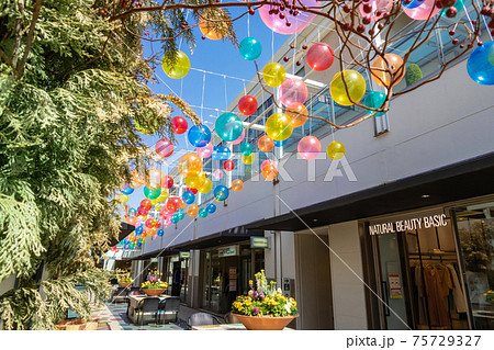 星が丘テラスの浮かぶ風船、フローティングバブルス〈愛知県名古屋市〉 75729327
