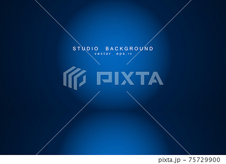 Empty blue studio room Backdrop. Light interior with copyspace for your creative project . Vector illustration EPS 10 Empty blue studio room Backdrop. Light interior with copyspace for your creative project . Vector illustration EPS 10 75729900