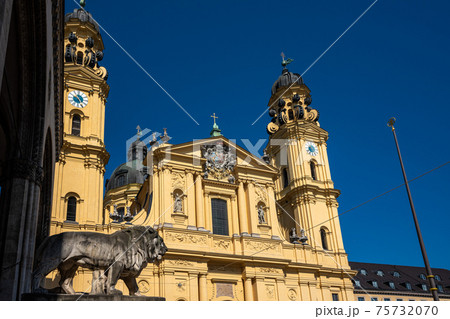 The Theatine Church of St. Cajetan in Munich, Germany 75732070