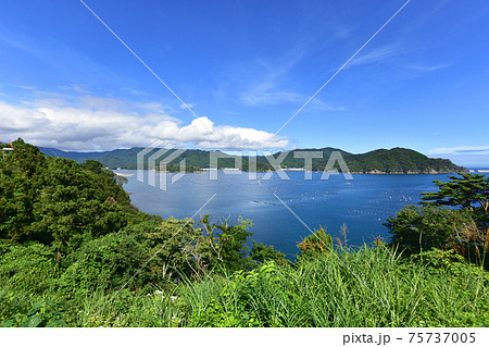 岩手県大船渡市の風景(2020年夏) 75737005