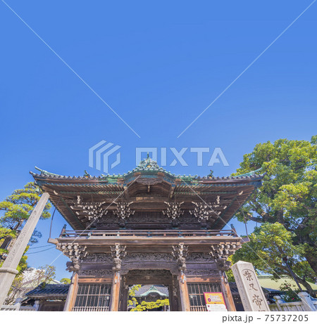 帝釈天　柴又　葛飾区柴又　葛飾柴又帝釈天 75737205