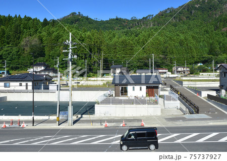 2020年、釜石駅から陸前山田駅までの三陸鉄道リアス線風景と車窓からの風景 2020年、釜石駅から陸前山田駅までの三陸鉄道リアス線風景と車窓からの風景 75737927