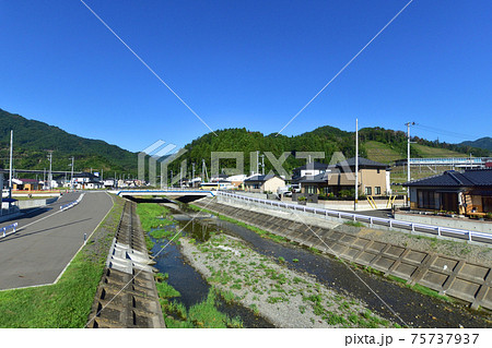 2020年、釜石駅から陸前山田駅までの三陸鉄道リアス線風景と車窓からの風景 2020年、釜石駅から陸前山田駅までの三陸鉄道リアス線風景と車窓からの風景 75737937
