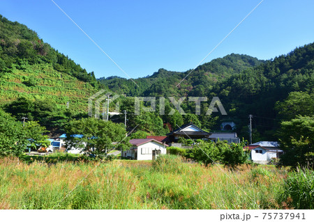 2020年、釜石駅から陸前山田駅までの三陸鉄道リアス線風景と車窓からの風景 2020年、釜石駅から陸前山田駅までの三陸鉄道リアス線風景と車窓からの風景 75737941