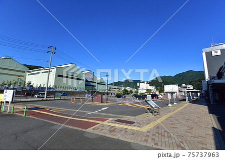 2020年、釜石駅から陸前山田駅までの三陸鉄道リアス線風景と車窓からの風景 75737963