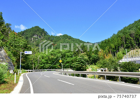 岩手県の重茂半島線、魹ヶ崎の風景 岩手県の重茂半島線、魹ヶ崎の風景 75740737