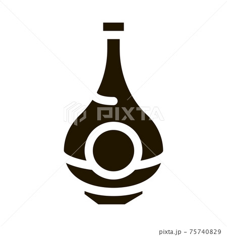 Drink Bottle Icon Vector Glyph Illustration 75740829