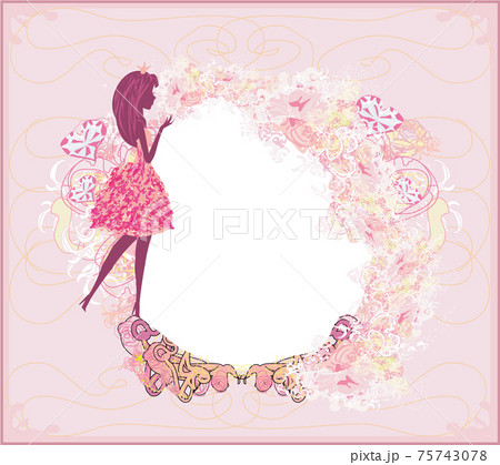 beautiful Fairy - Cute happy birthday card 75743078
