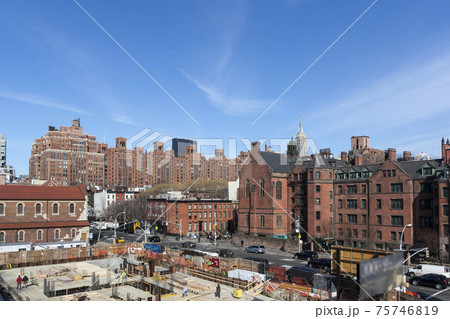 View from the Highline in New York City 75746819