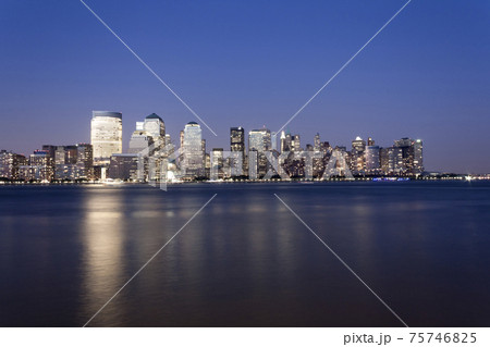 Manhattan at Night - NYC Manhattan at Night - NYC 75746825