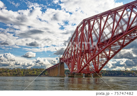 The Forth Rail Bridge at South Queensferry - Scotland The Forth Rail Bridge at South Queensferry - Scotland 75747482