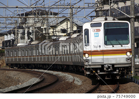 F］東京地下鉄副都心線7000系（8両：西武池袋線直通）の写真素材