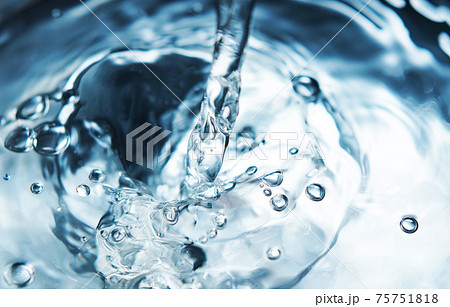 水・水飛沫・泡・イメージ 75751818