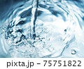 水・水飛沫・泡・イメージ 75751822