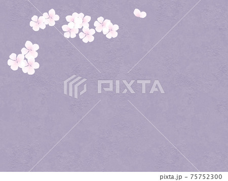花 ちらし背景 花 ちらし背景 75752300