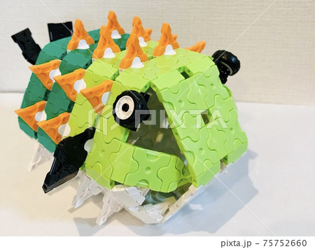 ハリセンボンのブロックアート ハリセンボンのブロックアート 75752660