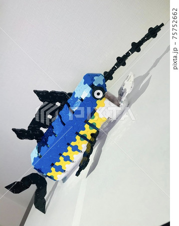 バショウカジキのブロックアート バショウカジキのブロックアート 75752662