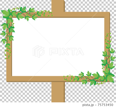 Green sign 75753450