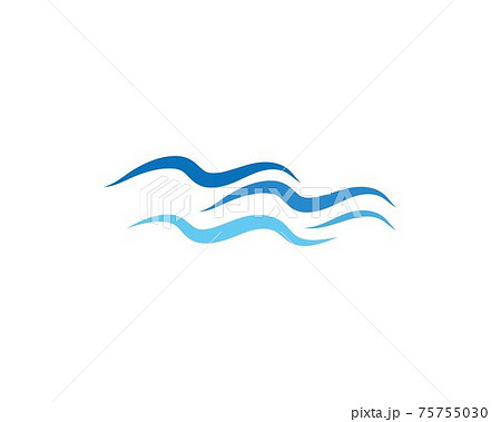 Water wave Logo 75755030