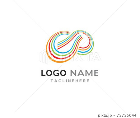 Infinity logo Vector 75755044