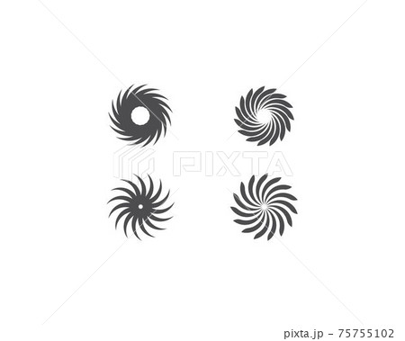 vortex, wave and spiral icon vortex, wave and spiral icon 75755102