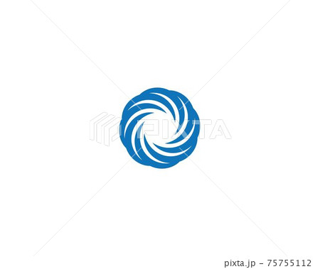 vortex and spiral icon 75755112