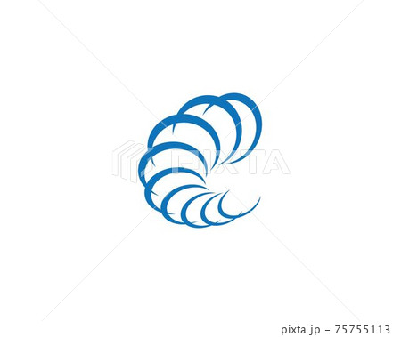 vortex and spiral icon 75755113