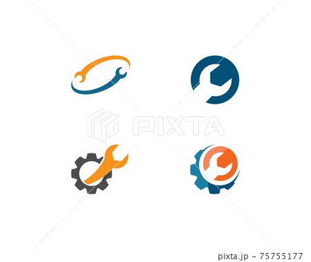 Service tool logo vector 75755177