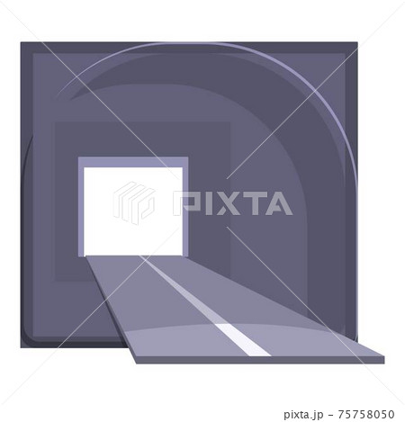 Tunnel track icon, cartoon style Tunnel track icon, cartoon style 75758050