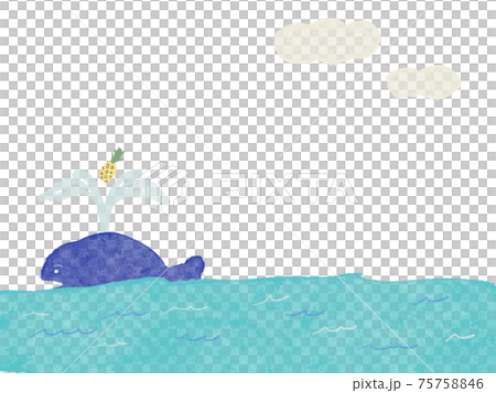 夏鯨背景 75758846