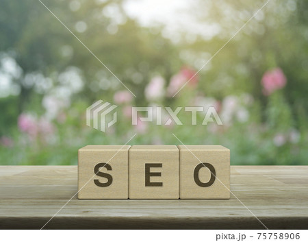 Technology search engine optimization ranking concept 75758906