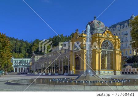 Main Spa Colonnade in Marianske Lazne Main Spa Colonnade in Marianske Lazne 75760431