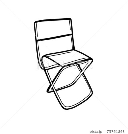 Foldable travel chair. tourist chair for camping 75761863