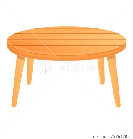 Modern table icon, cartoon style Modern table icon, cartoon style 75764705