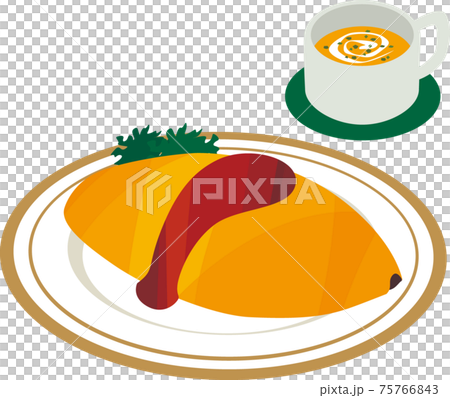 オムライス 75766843