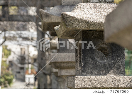 土佐稲荷神社　灯籠【大阪市西区】 75767060