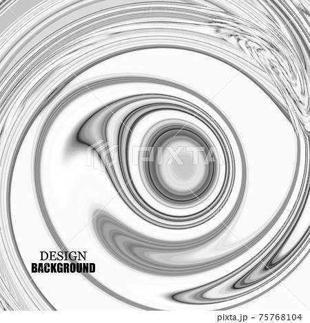 Abstract geometric background vector gray marble swirl design, design element 75768104