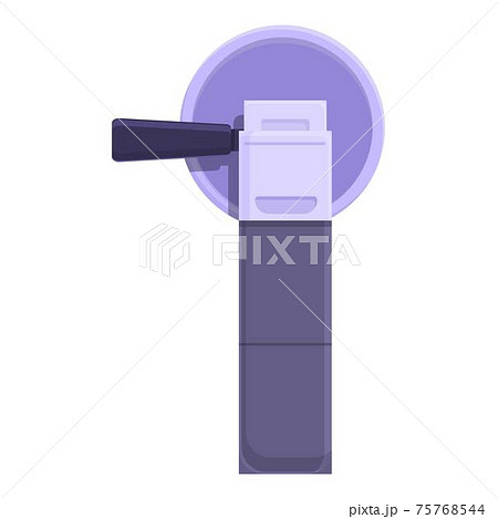 Hand grinding machine icon, cartoon style 75768544