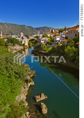 Old Bridge in Mostar - Bosnia and Herzegovina 75769801